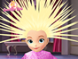 Sofia is in your new hair salon and in this fun hair styling game you will get to make her look awesome. Choose the new hair style, length and color, then you can shape it however you want.